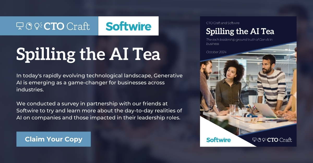 Software A Tea Spilling the AI Tea | CTO Craft